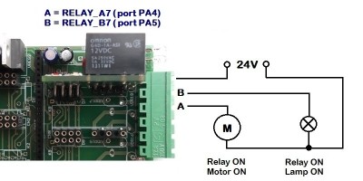 Dual Relay SnipBoard connections