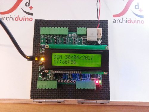 Archiduino 1284 - RTC DS1307+